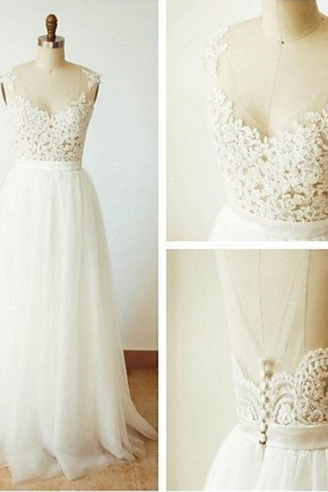 White Wedding Dresses,Sexy Wedding Dresses,Wedding Dresses