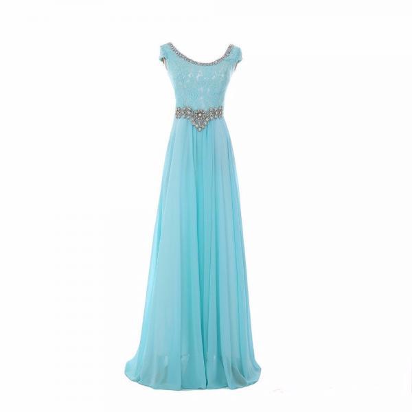 amazon light blue bridesmaid dress Pale Blue Boho Summer Chiffon Bridesmaid Dresses Bohemian Bridesmaid Dresses  GDC1293