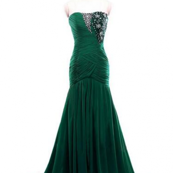 Red Satin Short Evening Dress With Ruched Skirt , Graduation Dresses on