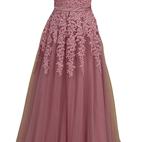 Evening Dresses For Women/ Ruched Scoop Lace Up Floor Length A-line Prom Dress Evening Dresses