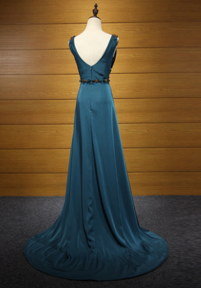 Long Prom Dress,bridesmaid Dresses,a-line Prom Dress,beaded Formal Dresses,beaded Party Dress ...