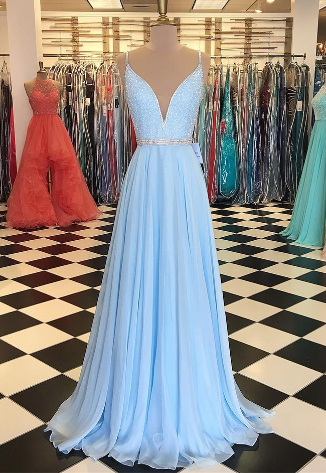 Elegant Chiffon Prom Dress