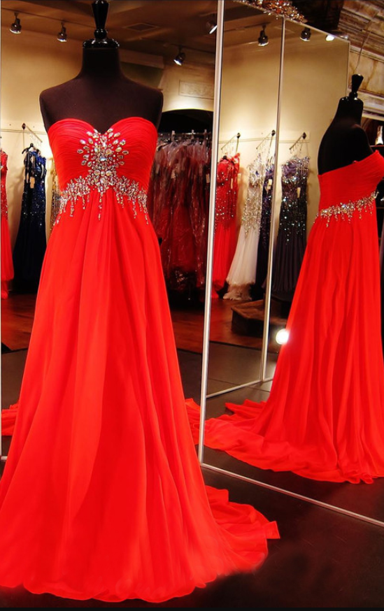 Red Prom Dress,junior Senior Prom Dress, Prom Gown,prom Dresses,long