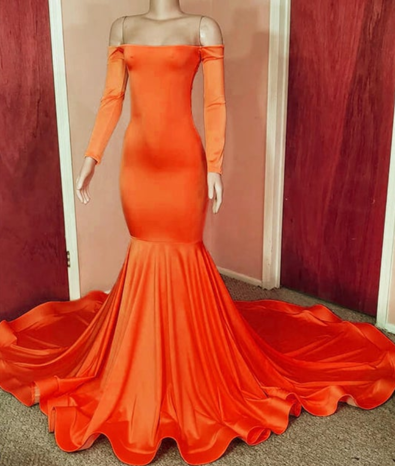 Prom Dresses,mermaid Long Sleeve Prom Dresses on Luulla